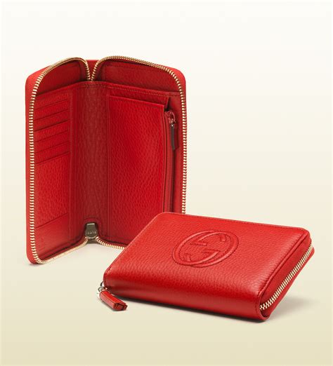 gucci red zipper wallet|Gucci zipper replacement.